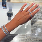 TARA TENNIS BRACELET - SILVER