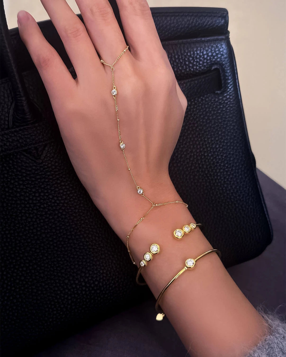 CELESTE BANGLE - GOLD