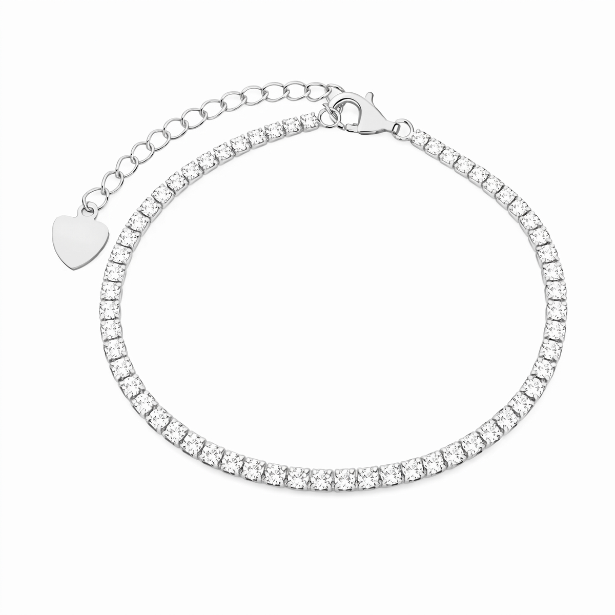 NOVA TENNIS BRACELET - SILVER