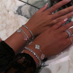 NOVA TENNIS BRACELET - SILVER