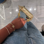 NOVA TENNIS BRACELET - GOLD