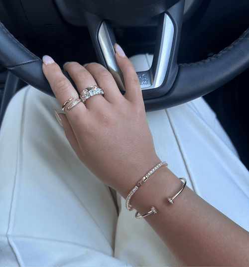 TARA TENNIS BRACELET - GOLD