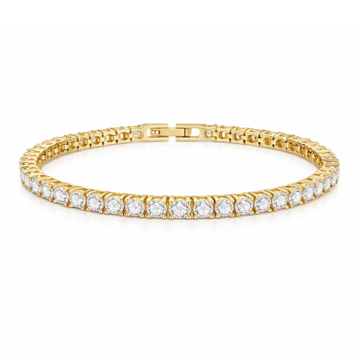 TARA TENNIS BRACELET - GOLD